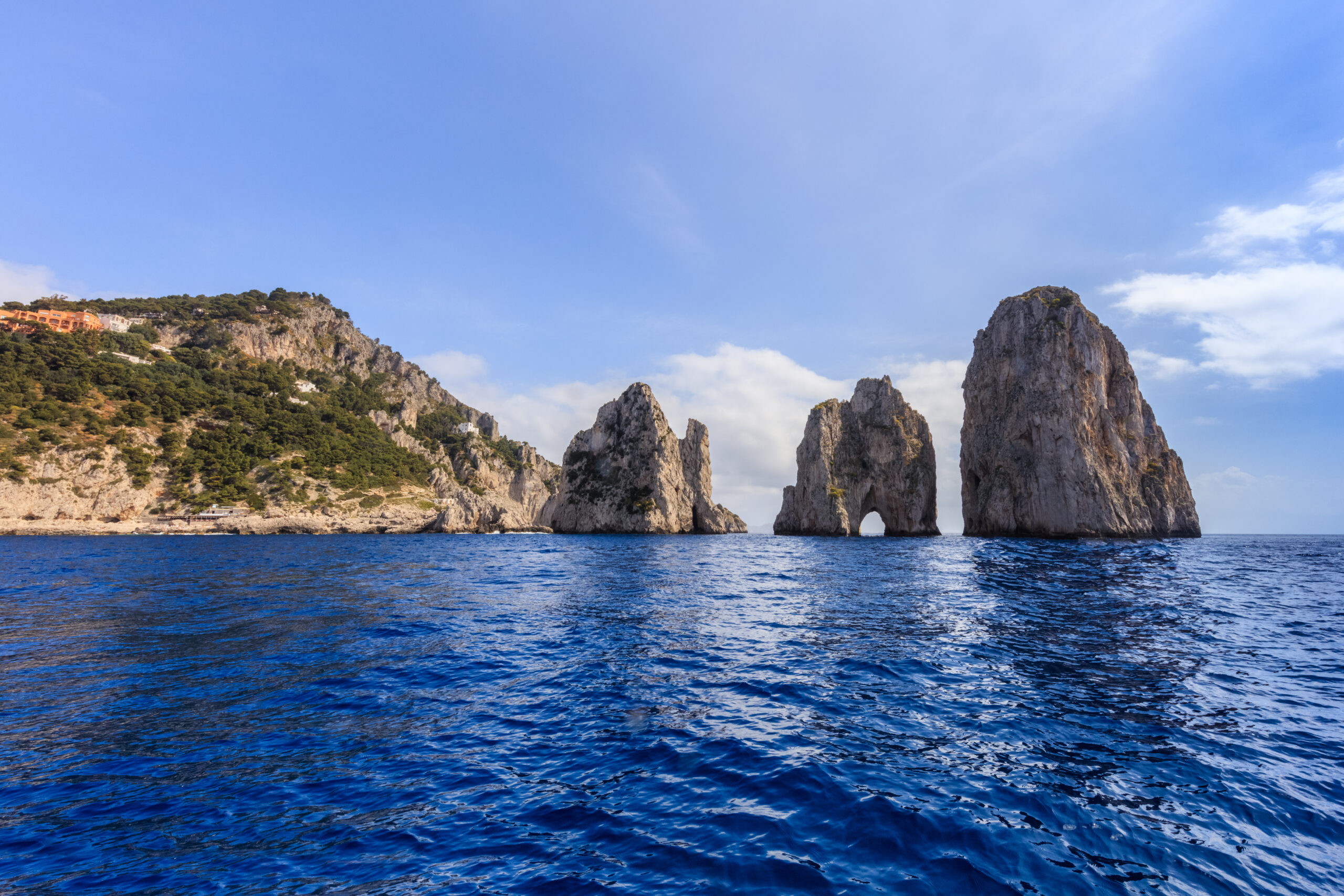 Faraglioni cliffs, Capri, Italy