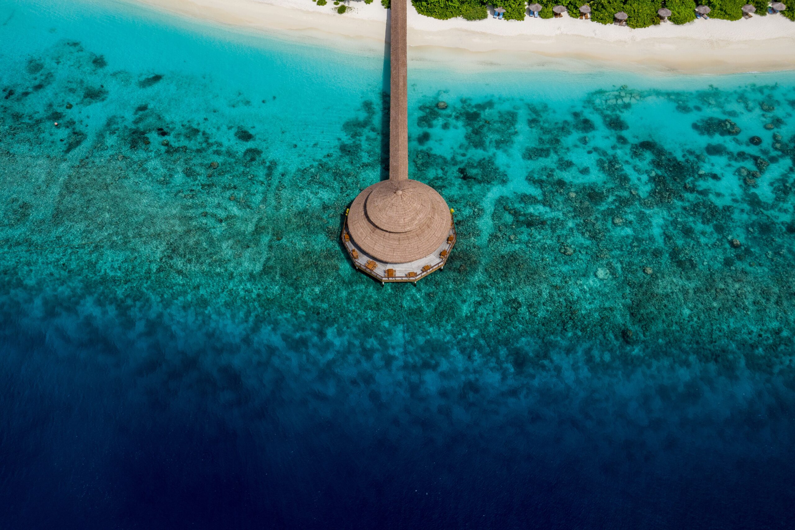 Maldives island resort