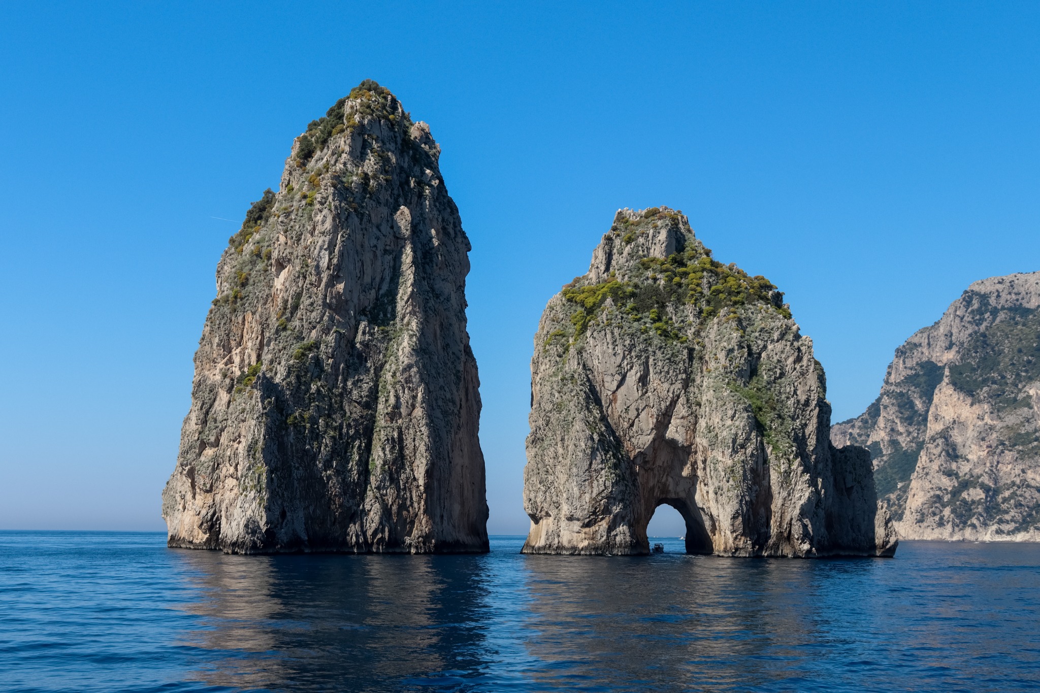 Faraglioni sea stacks, Capri, Italy